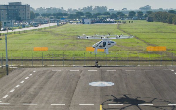 First Italian vertiport deployed at Fiumicino Airport
