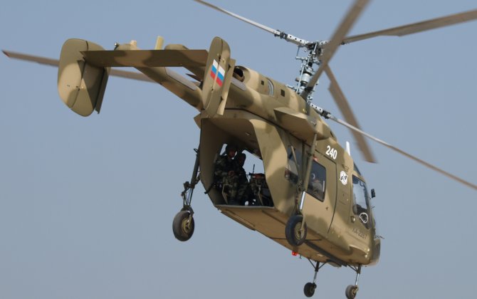 First Ka-226T Ship-Based Helicopter Produced in Russia