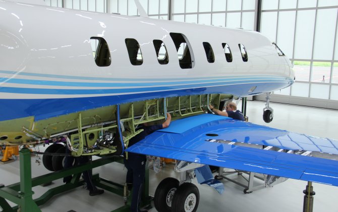 First PC-24 Series Aircraft Successfully Married and Now Standing on Own &ldquo;Legs&rdquo;