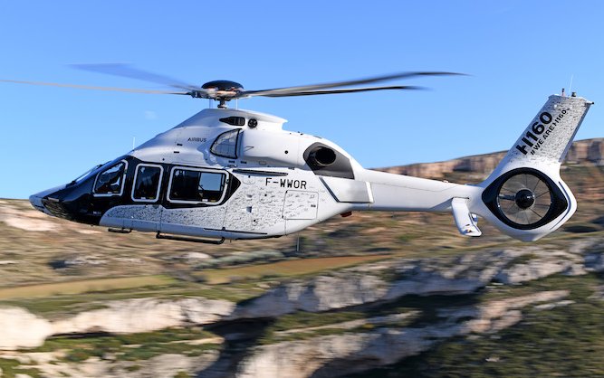 First serial H160 takes to the skies