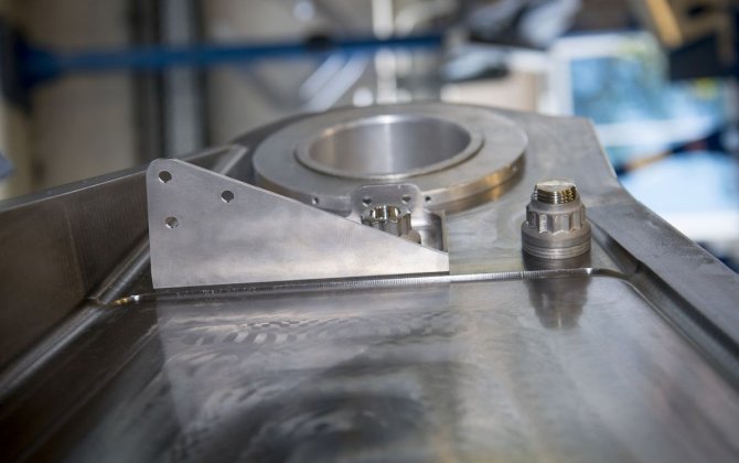 First titanium 3D-printed part installed into serial production aircraft