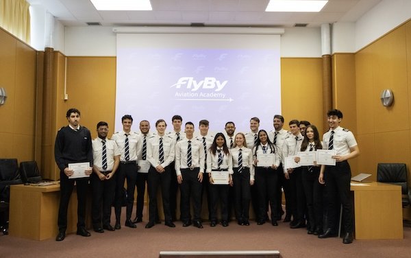FlyBy Aviation Academy celebrates new pilot graduation and launches third ATPL integrated EASA class of 2026