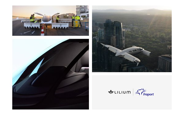 Fraport and Lilium to collaborate on development of commercial eVTOL network