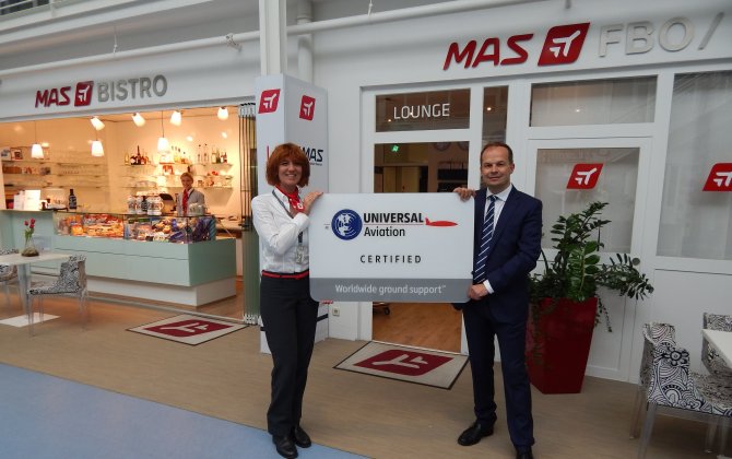GAS German Aviation Service is now a certified Universal Aviation handling agent.