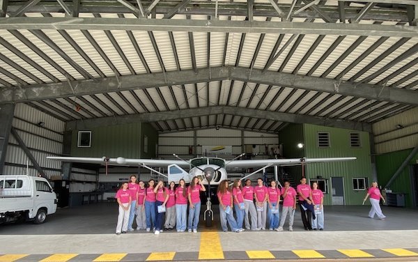 Girls in Aviation Day hosted in St Barths by new Carib Skies WAI Chapter