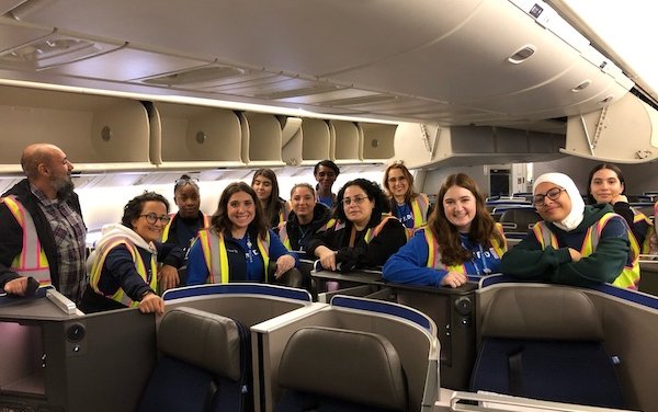 Girls in Aviation: United Airlines encourages young women to join the airline industry
