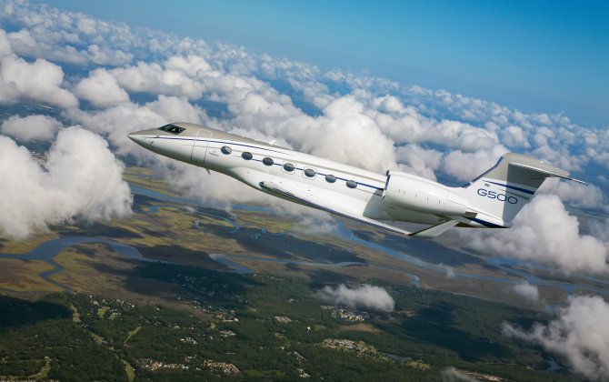 Gulfstream G500 embarks on world tour