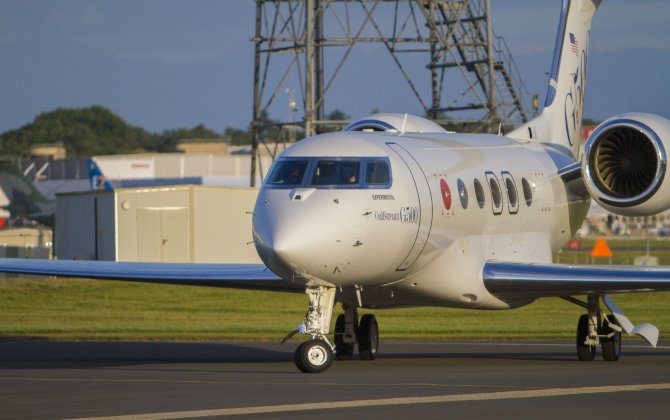 Gulfstream G500 makes European debut at Farnborough International Airshow