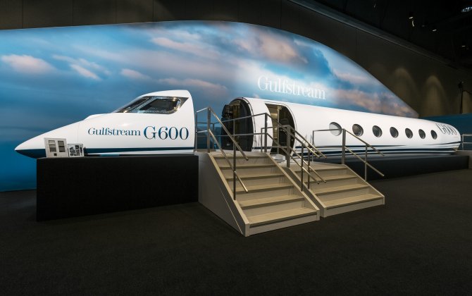 Gulfstream launches G500 and G600 cabin showcase