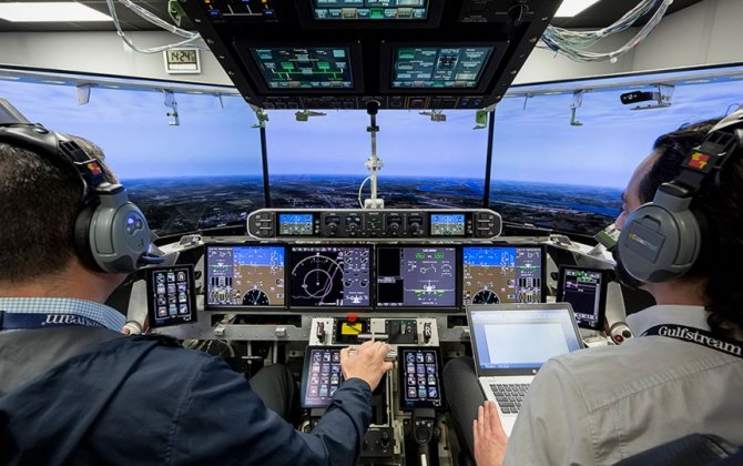 Gulfstream launches system testing with first G600 Iron birth flight
