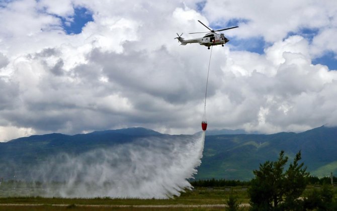 H215 in action during China demo tour