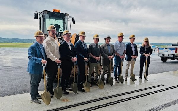 High Flying Hangars breaks ground on multi-acre development at Frederick Municipal Airport in Maryland