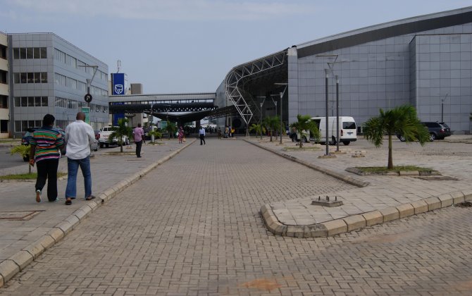 High-tech terminal rises from the ashes