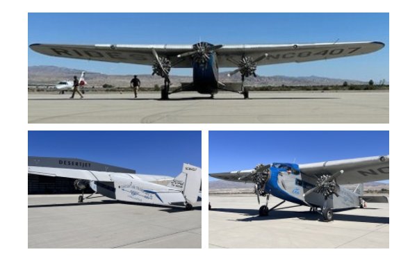 Historic Ford Tri-Motor aircraft tour lands at Desert Jet Center FBO