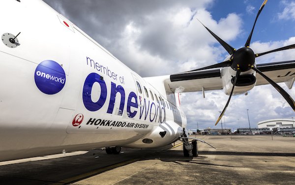 Hokkaido Air System received special SAF delivery
