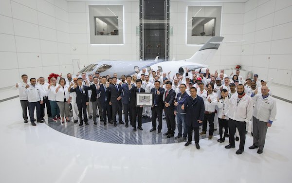 HondaJet Elite deliveries to China has begun