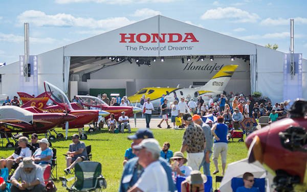 HondaJet Elite S debuts at the 2021 EAA AirVenture in Oshkosh