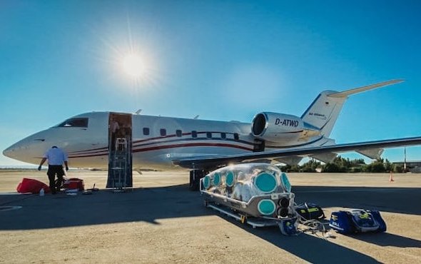 How Air Alliance Medflight transports corona patients all over the world
