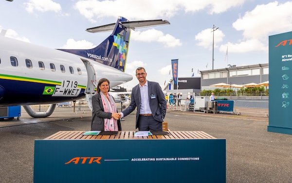 ATR signed an MoU with ATOBA Energy to improve SAF Access for regional airlines, tackling key supply challenges