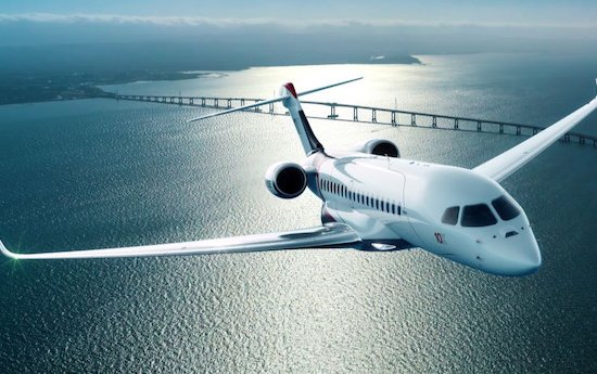 Industry largest cabin and most advanced technology on a business jet - Dassault Aviation Falcon 10X