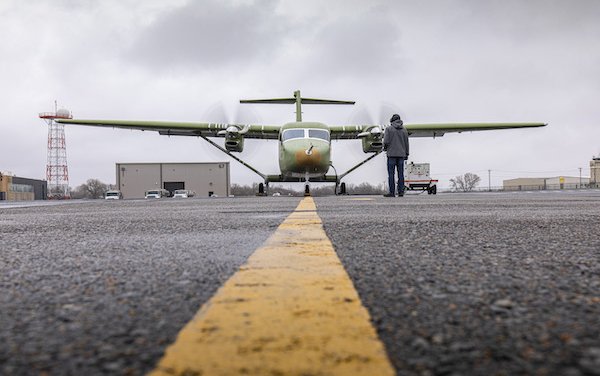 Initial ground engine tests of Cessna SkyCourier