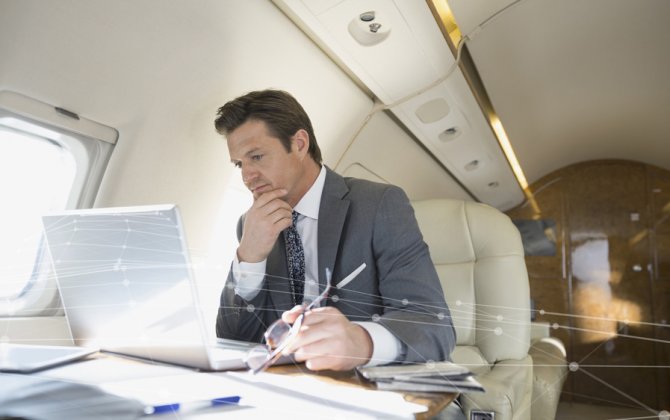 Inmarsat&rsquo;s Jet ConneX selected as linefit option by four major business jet manufacturers
