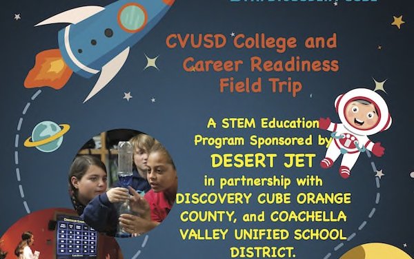 Inspiring the next generation - Desert Jet sponsors first education field trip for Coachella Valley students 