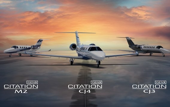Introducing Cessna Citation CJ4 Gen3, CJ3 Gen3 and M2 Gen3