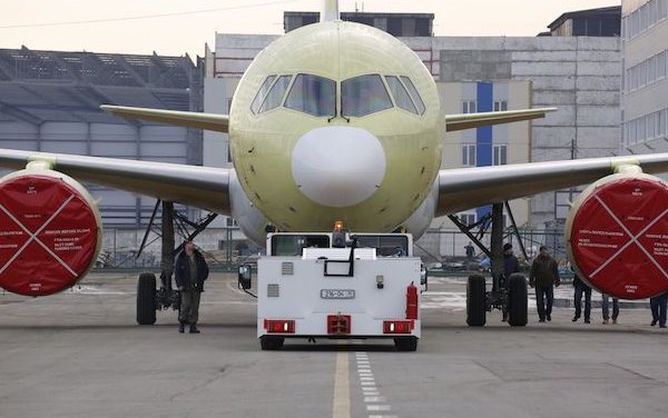 Irkut Corporation completed construction of the third MC-21-300 flight test aircraft