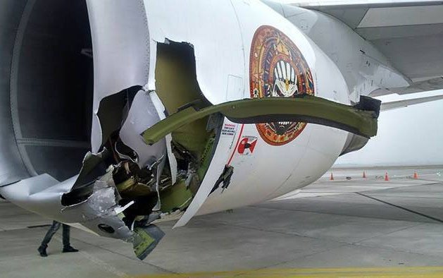 Iron Maiden plane suffers severe damage in Chile