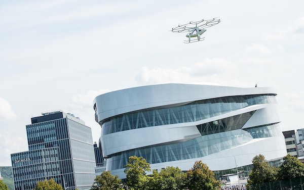 It happened in Stuttgart - first urban flight of Volocopter in Europe