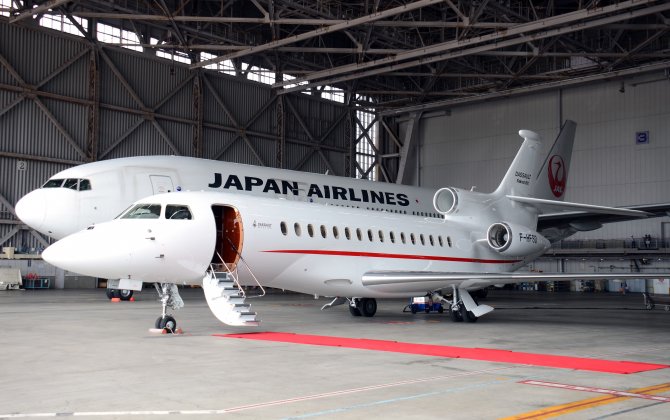 JAL and Dassault Falcon Service to offer private jet service