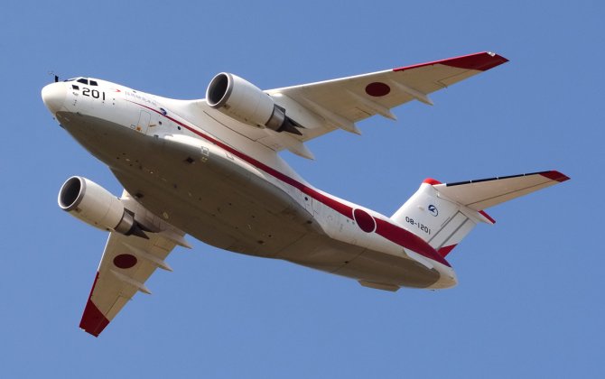 Japan Air Self-Defense Force highlights Kawasaki C-2 next-gen airlifter