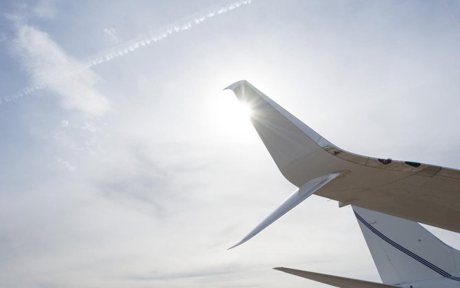 Jet Aviation performs its first BBJ Split Scimitar&trade; Winglets retrofit in Basel