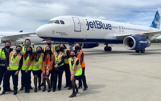 JetBlue rings in the New Year with Its New Airbus A220-300 Aircraft