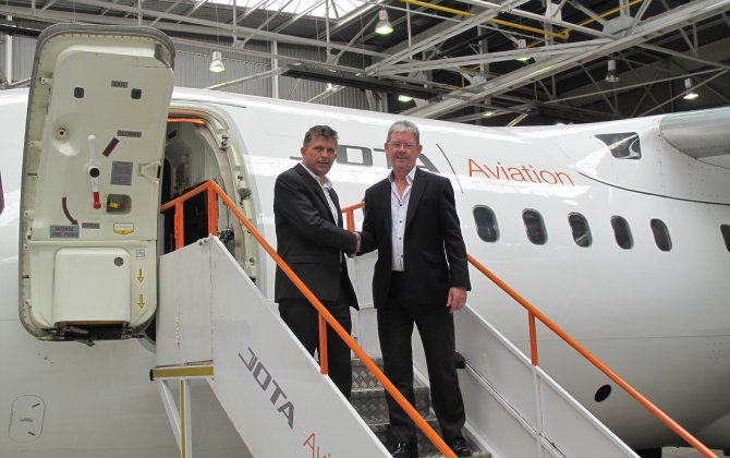 Jota Aviation expands management team  Leases new hangar at London Southend Airport