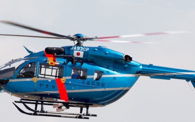 Kawasaki delivers first two EC145s to Japanese National Police  