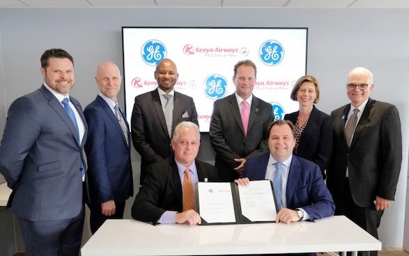Kenya Airways Selects GE Aviation for Digital Flight Operation