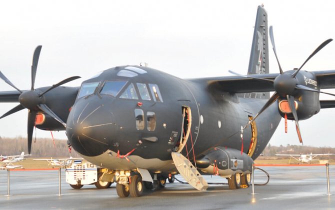 Leonardo C-27J lands in Ottawa ahead of possible FWSAR announcement