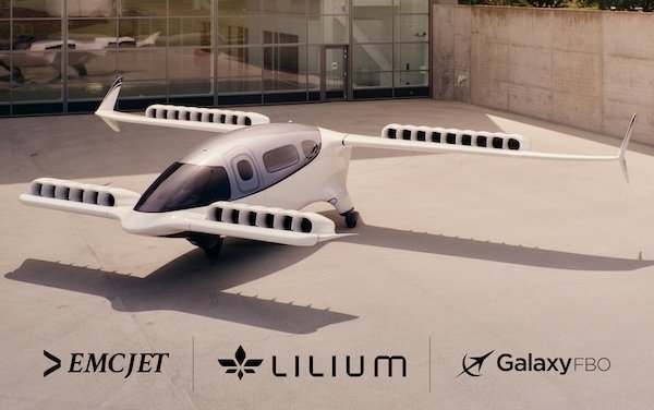 Lilium debuts jet in U.S. at Houston Hobby Airport and signs infrastructure partnership with Galaxy FBO