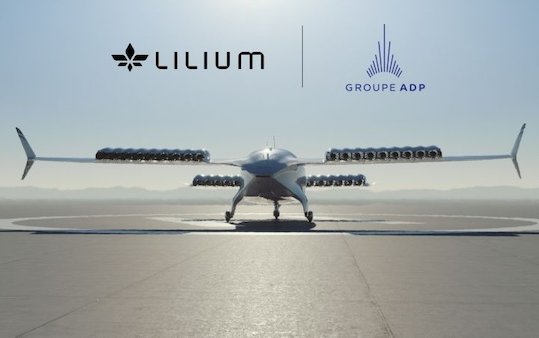 Lilium partners with Groupe ADP to expand infrastructure network for Lilium Jet