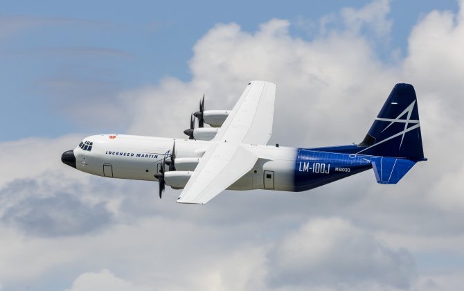 Lockheed Martin's LM-100J Commercial Freighter Will Make International Debut at 2017 Paris Air Show