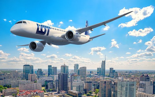 LOT Polish Airlines to add three Embraer E195-E2s