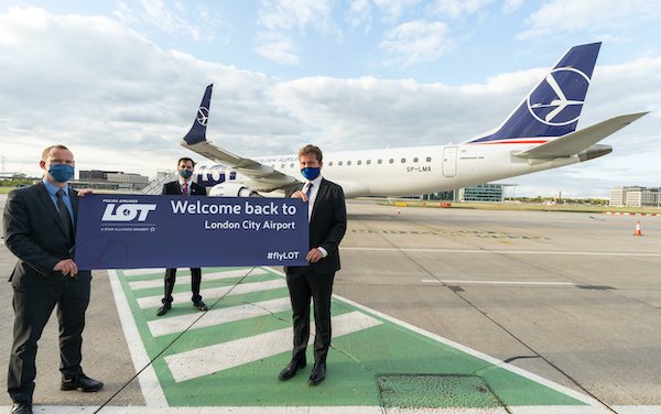 LOT restored capital connection with Vilnius-London route restart