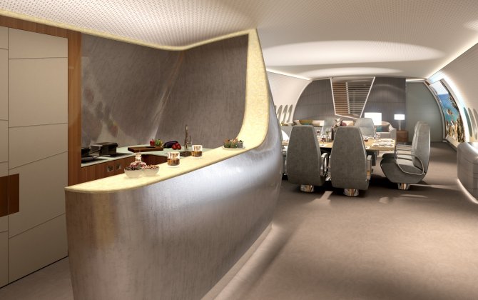Lufthansa Technik presents interior concept for the A350 VVIP