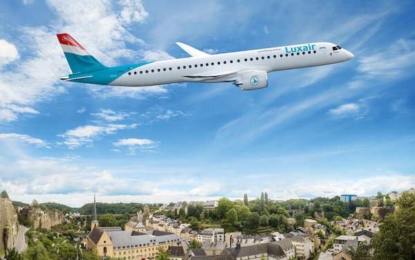 Luxair orders more Embraer E195-E2s