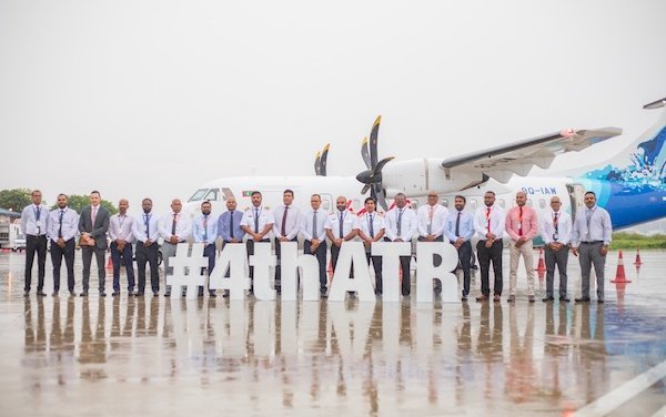 Maldivian strengthens regional fleet with arrival of 4th ATR 42-600 aircraft