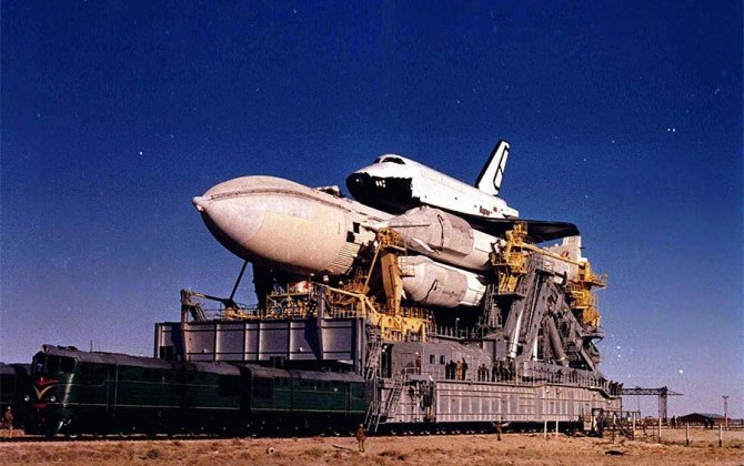 Marks 30 years since the launch of the Buran spacecraft