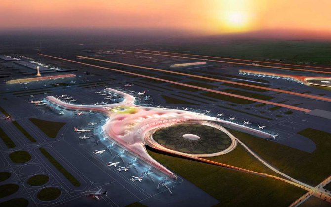Mexico City's New Airport on a Lake