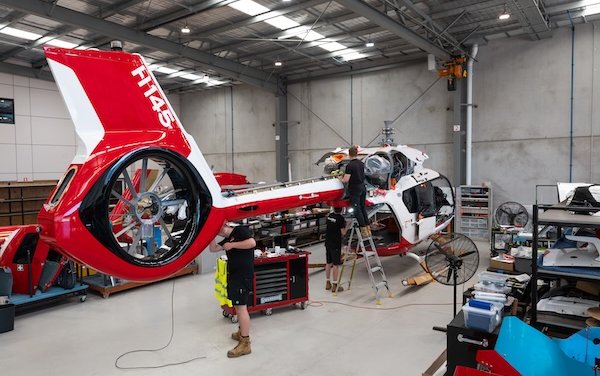 Microflite Aviation welcomes a third Airbus five-bladed H145